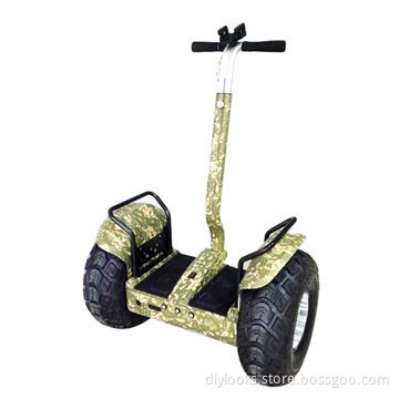 Cross Country Camouflage Models Electric Chariot Stand-up Self Balancing Scooter